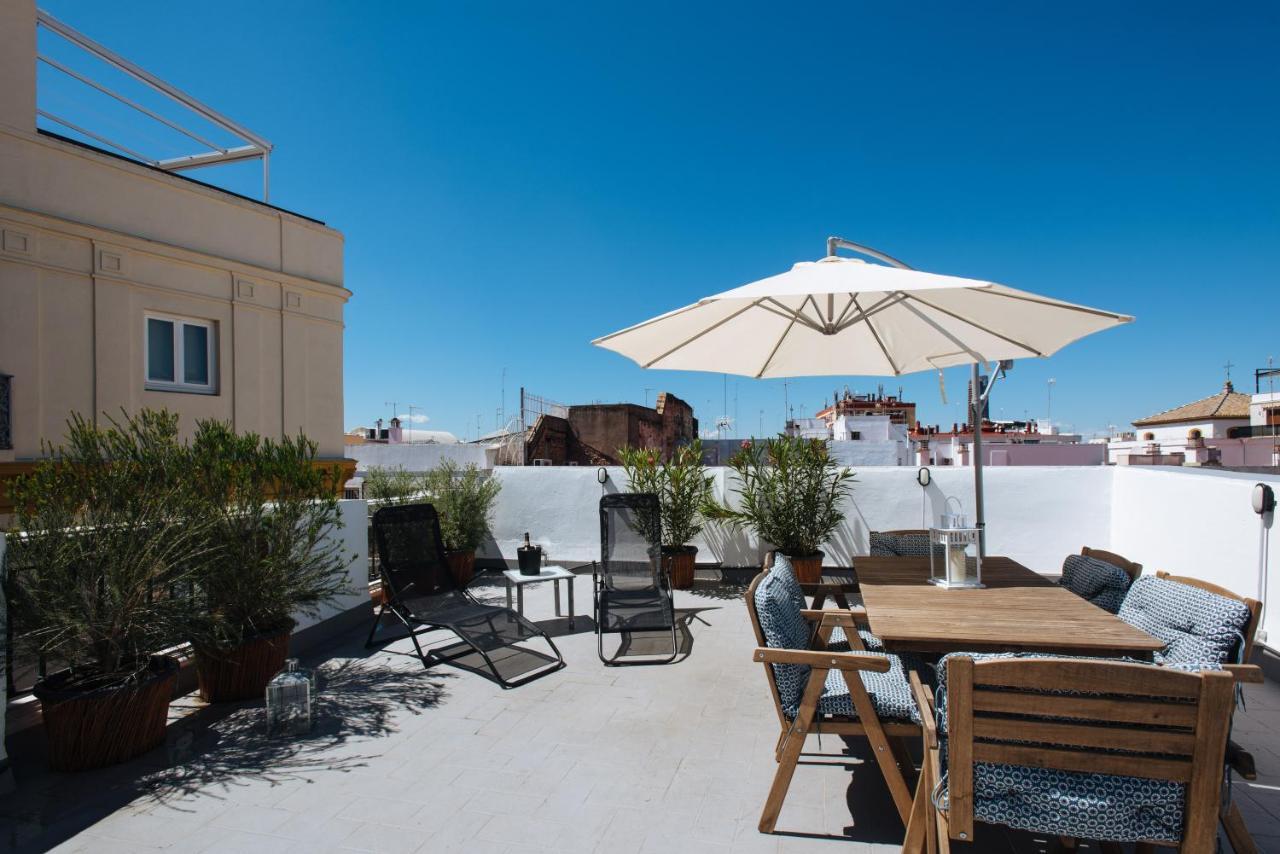 Penthouse Studio And Rooftop Garden Appartement Séville